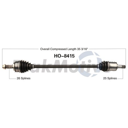 SURTRACK AXLE Cv Axle Shaft, Ho-8415 HO-8415